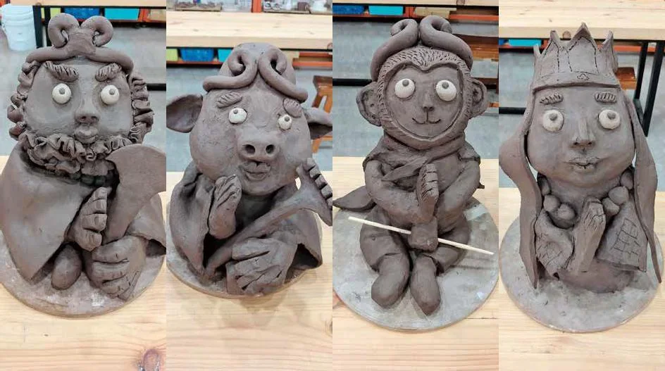 学生非遗作品成果现场记录 5