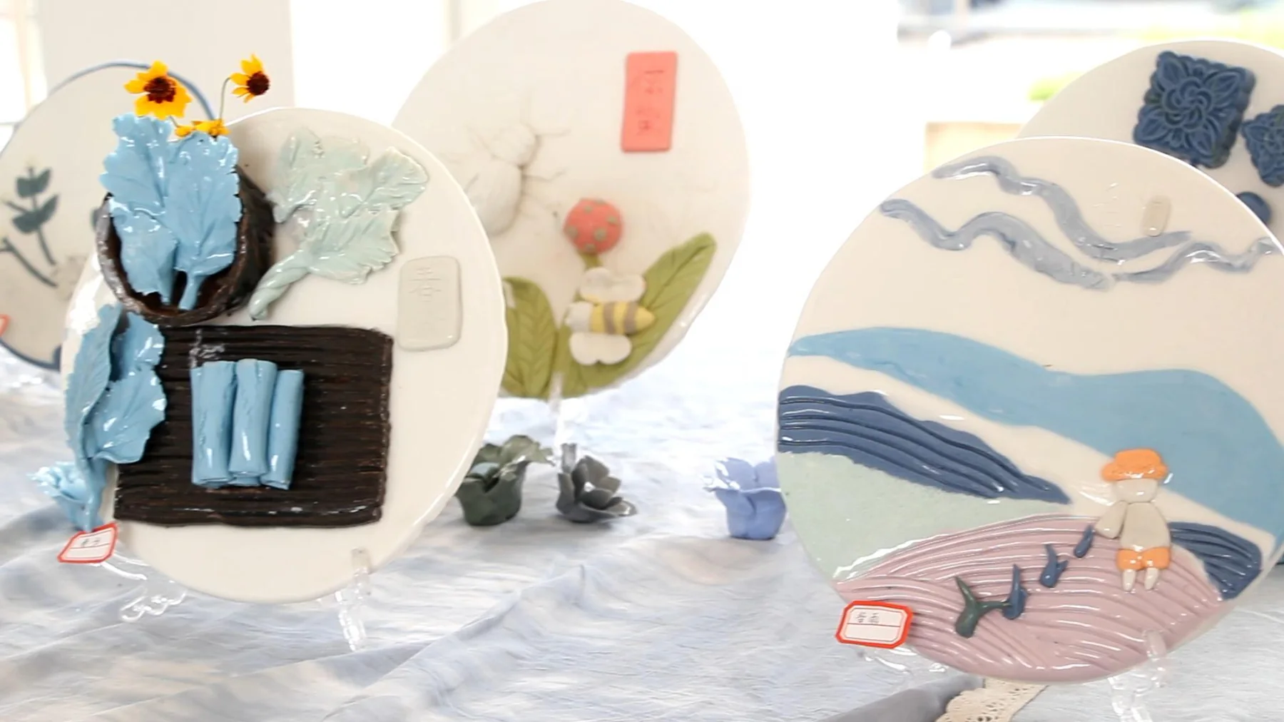 学生非遗作品成果现场记录 8